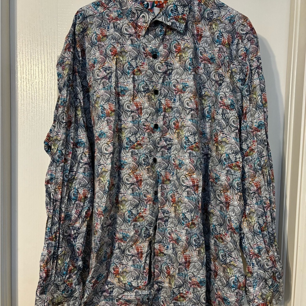 Men’s Robert Graham Dress Shirt 3XL